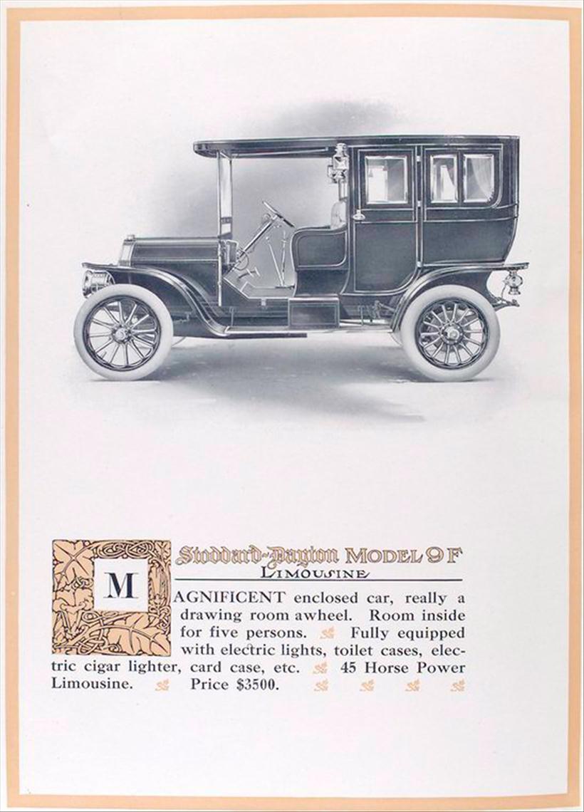 1909 Stoddard Dayton Catalog